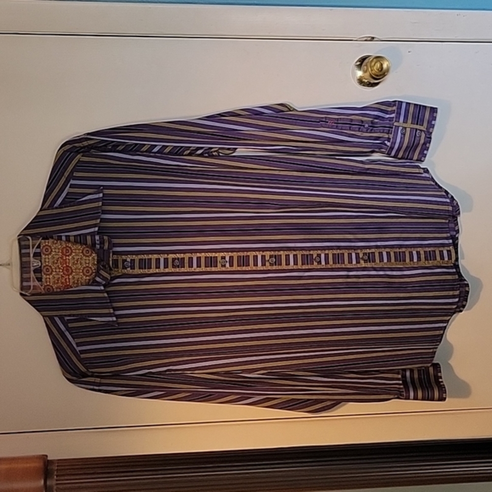 Robert Graham Men's 2XL Long Sleeve Shirt